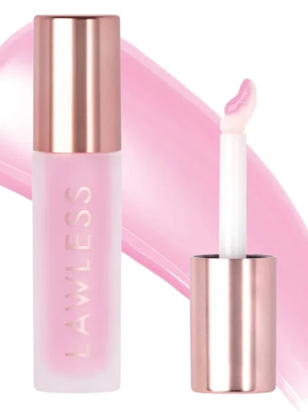 🌷Lawless Strawberry Shortcake Forget the Filler Plumping Lip Gloss New FullSz